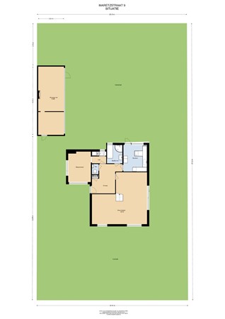 Floorplan - Maretzstraat 9, 6171 TN Stein